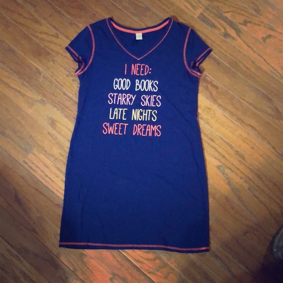 Sleep Chic Women’s Pajama Nighshirt - Picture 2 of 4